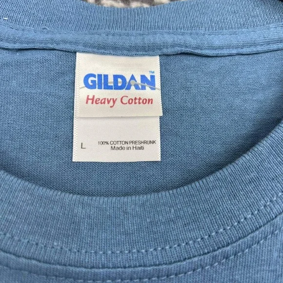 Vintage Reno Street Thunder Shirt Men Large Gildan Short Sleeve Deadstock New - Picture 6 of 7